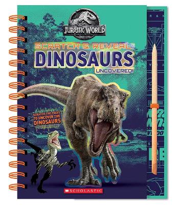 Book cover for Dinosaurs Uncovered! Scratch Magic
