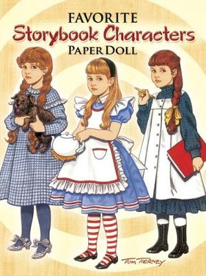 Book cover for Favorite Storybook Characters Paper Doll