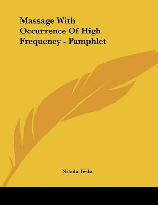 Book cover for Massage With Occurrence Of High Frequency - Pamphlet