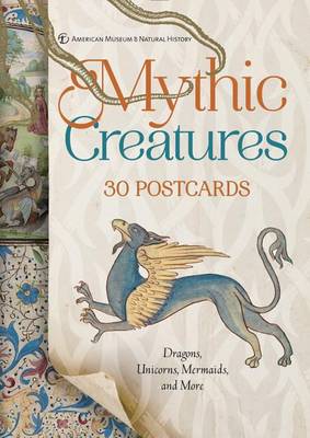 Book cover for Mythic Creatures: 30 Postcards