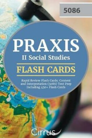 Cover of Praxis II Social Studies Rapid Review Flash Cards