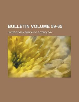 Book cover for Bulletin Volume 59-65