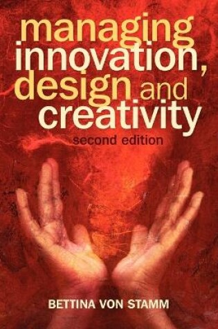 Cover of Managing Innovation, Design and Creativity