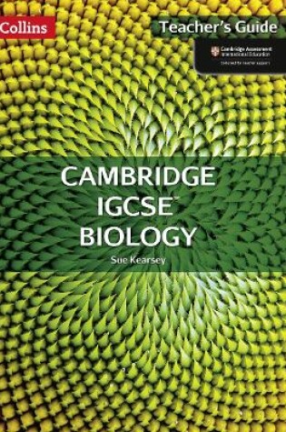 Cover of Cambridge IGCSE (TM) Biology Teacher's Guide