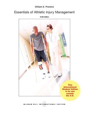 Book cover for Essentials of Athletic Injury Management