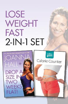 Book cover for Drop a Size in Two Weeks Flat! plus Collins GEM Calorie Counter Set