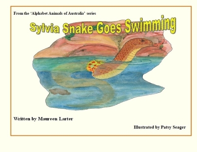 Book cover for Sylvia Snake goes Swimming