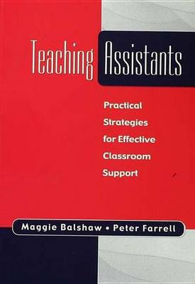 Book cover for Teaching Assistants: Practical Strategies for Effective Classroom Support