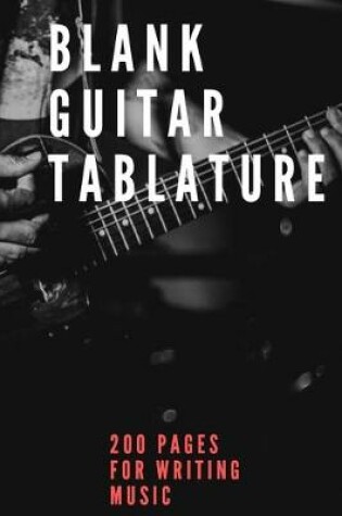 Cover of Blank Guitar Tablature