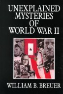 Book cover for Unexplained Mysteries of World War II