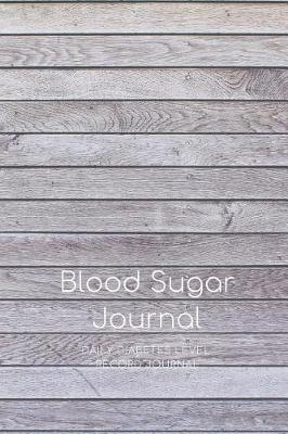 Book cover for 2 Year Blood Sugar Journal