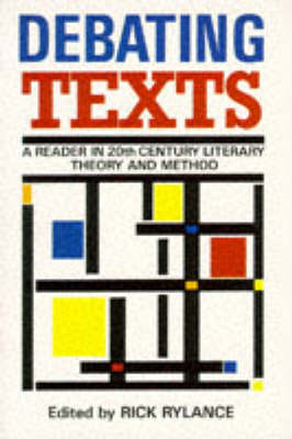 Book cover for Debating Texts