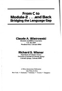 Book cover for From C. to Modula-2 and Back