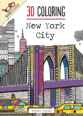 Book cover for 3D Coloring: New York City