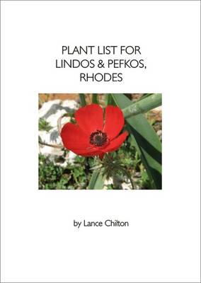 Book cover for Plant List for Lindos and Pefkos, Rhodes