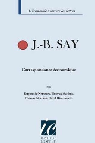 Cover of Correpondance economique