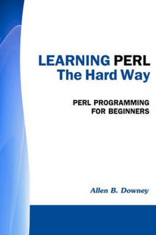 Cover of Learning Perl the Hard Way