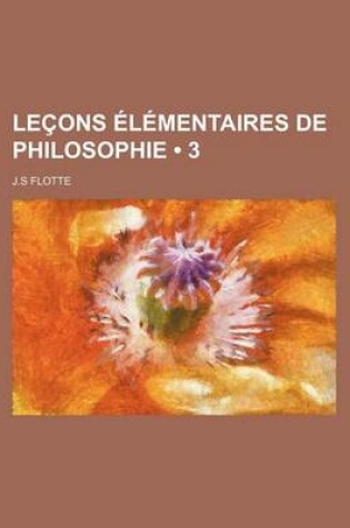 Cover of Lecons Elementaires de Philosophie (3)