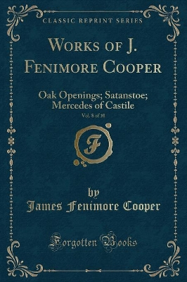 Book cover for Works of J. Fenimore Cooper, Vol. 8 of 10