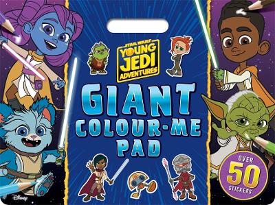 Cover of Star Wars Young Jedi Adventures: Giant Colour Me Pad