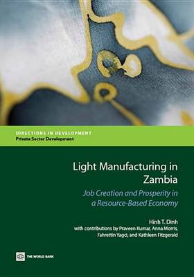 Cover of Light Manufacturing in Zambia