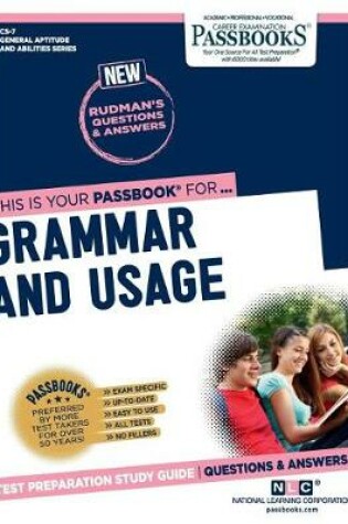 Cover of Civil Service Grammar and Usage (Cs-7)