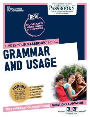 Book cover for Civil Service Grammar and Usage (Cs-7)