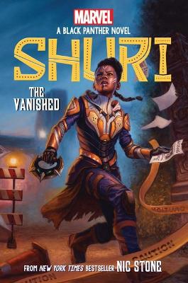 Book cover for Shuri: The Vanished (Marvel: A Black Panther Novel #2)