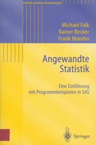 Cover of Angewandte Statistik