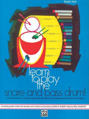 Book cover for Learn to Play the Snare and Bass Drum! Book 2