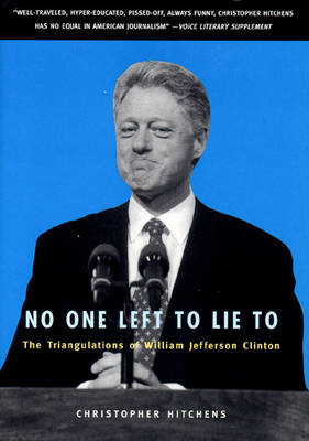 Book cover for No One Left to Lie to