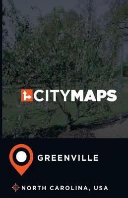 Book cover for City Maps Greenville North Carolina, USA