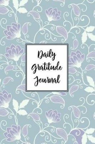 Cover of Gratitude Journal Swirly Flowers Pattern 3