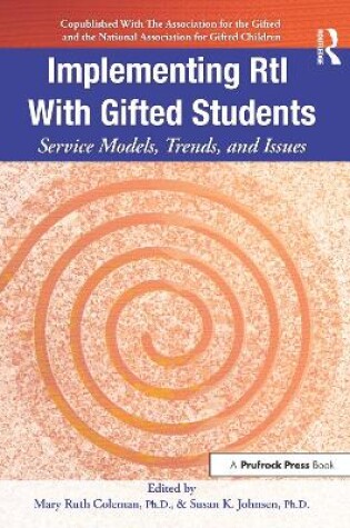 Cover of Implementing RtI With Gifted Students