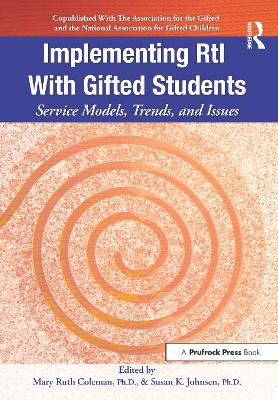 Book cover for Implementing RtI With Gifted Students