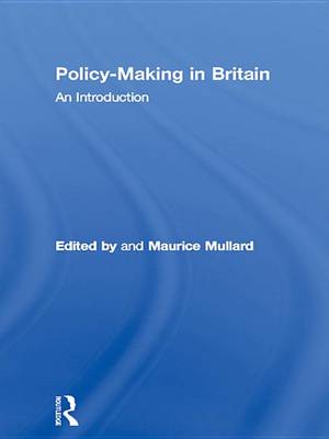 Cover of Policy-Making in Britain