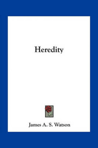 Cover of Heredity