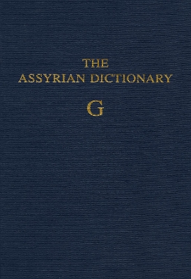 Cover of Assyrian Dictionary of the Oriental Institute of the University of Chicago, Volume 5, G