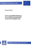 Book cover for Fuehrungskraeftefortbildung Bei Innovationsorientierter Unternehmungsfuehrung