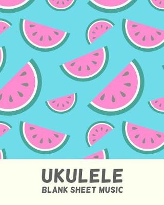 Book cover for Ukulele Blank Sheet Music