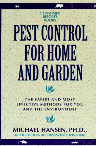 Cover of Pest Control for Home and Garden