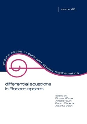 Book cover for Differential Equations in Banach Spaces