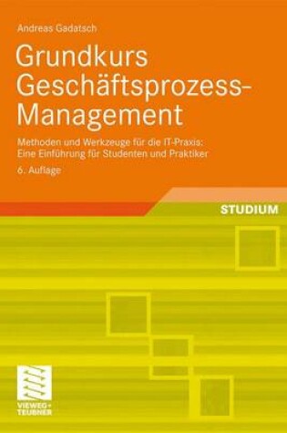 Cover of Grundkurs Geschaftsprozess-Management