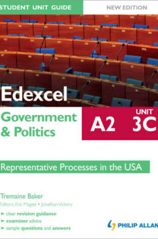 Cover of Edexcel A2 Government & Politics Student Unit Guide: Representative Processes in the USA