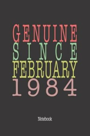 Cover of Genuine Since February 1984