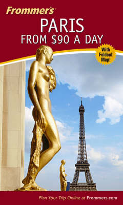 Book cover for Frommer's Paris from $90 a Day