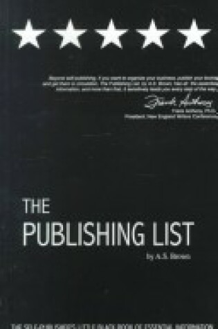 Cover of The Publishing List