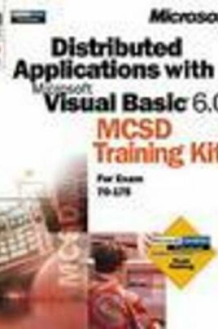 Cover of Distributed Applications for Microsoft Visual Basic 6.0 MCSD