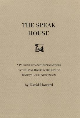 Book cover for The Speak House