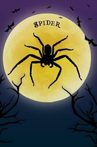 Cover of Spider Notebook Halloween Journal
